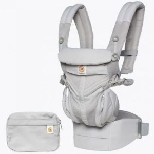 achetez Porte bébé Omni 360 Cool Air Mesh gris perle Ergobaby au meilleur prix en promo
