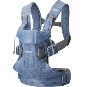 achetez Porte bébé One Air tissu Mesh 3D Bleu ardoise BabyBjörn au meilleur prix en promo