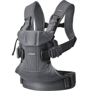 achetez Porte bébé One Air tissu Mesh 3D gris anthracite BabyBjörn au meilleur prix en promo