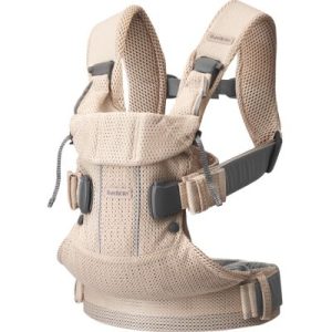 achetez Porte bébé One Air tissu Mesh 3D rose nacré BabyBjörn au meilleur prix en promo