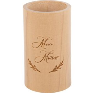 achetez Pot à crayons en bois Merci Maîtresse Arty Fêtes Factory au meilleur prix en promo