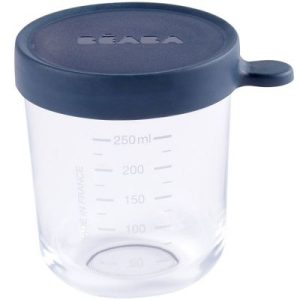 achetez Pot de conservation Portion en verre bleu (250 ml) Béaba au meilleur prix en promo