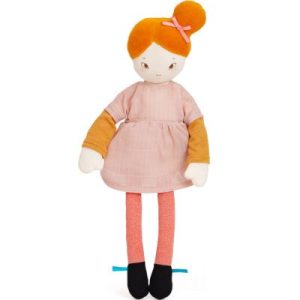 achetez Poupée souple Mademoiselle Agathe Les Parisiennes (26 cm) Moulin Roty au meilleur prix en promo