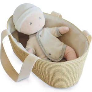 achetez Poupée souple Pol dans son couffin (28 cm) Jolijou au meilleur prix en promo