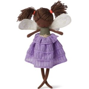 achetez Poupée souple fée Féline avec robe parme (35 cm) Picca Loulou au meilleur prix en promo
