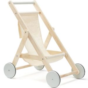 achetez Poussette en bois pour poupée nature Kid's Concept au meilleur prix en promo
