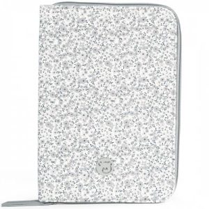 achetez Protège carnet de santé Flower mellow gris Pasito a pasito au meilleur prix en promo