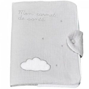 achetez Protège carnet de santé Lily grey Sauthon au meilleur prix en promo