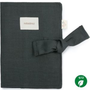achetez Protège carnet de santé Lin français green blue Nobodinoz au meilleur prix en promo