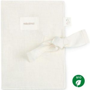 achetez Protège carnet de santé Lin français off white Nobodinoz au meilleur prix en promo