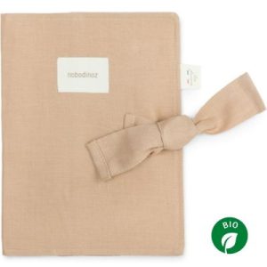achetez Protège carnet de santé Lin français sand Nobodinoz au meilleur prix en promo