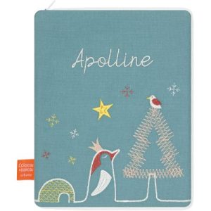 achetez Protège carnet de santé Pingouin Océan (personnalisable) L'oiseau bateau au meilleur prix en promo