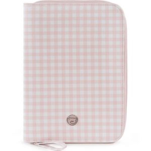 achetez Protège carnet de santé Together Vichy rose et blanc Pasito a pasito au meilleur prix en promo