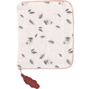 achetez Protège carnet de santé crème Après la pluie (personnalisable) Moulin Roty au meilleur prix en promo
