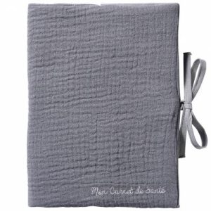 achetez Protège carnet de santé gris foncé Mix & Match BB & Co au meilleur prix en promo