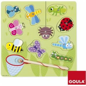 achetez Puzzle La chasse aux papillons et aux petites bêtes (10 pièces) Goula au meilleur prix en promo