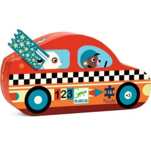 achetez Puzzle Le bolide (16 pièces) Djeco au meilleur prix en promo
