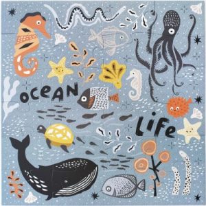 achetez Puzzle Ocean Life (24 pièces) Wee Gallery au meilleur prix en promo