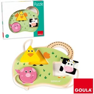 achetez Puzzle à encastrement Mon premier puzzle ferme Goula au meilleur prix en promo