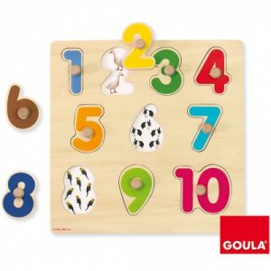 achetez Puzzle à encastrement numéros Goula au meilleur prix en promo
