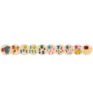 achetez Puzzle à encastrer J’apprends à compter Janod au meilleur prix en promo