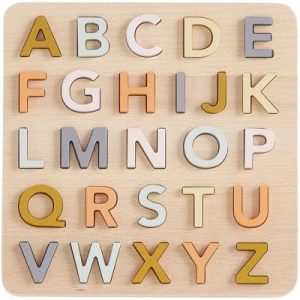 achetez Puzzle alphabet en bois Kid's Concept au meilleur prix en promo
