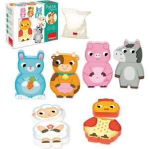 achetez Puzzle animaux de la ferme magnétique (12 pièces) Goula au meilleur prix en promo