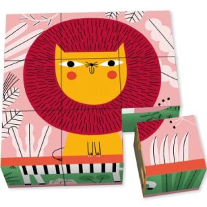 achetez Puzzle cube bébé animaux de la savane (9 pièces) Goula au meilleur prix en promo