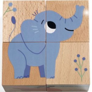 achetez Puzzle cubes Wild & Co (4 cubes) Djeco au meilleur prix en promo