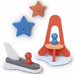 achetez Puzzle de bain 3D Cap sur la lune Quut au meilleur prix en promo