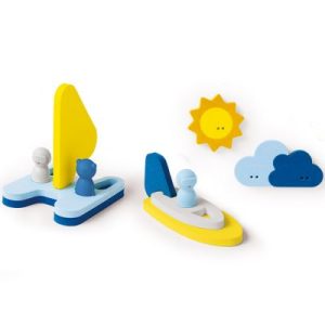 achetez Puzzle de bain 3D bateau Mettre les voiles Quut au meilleur prix en promo