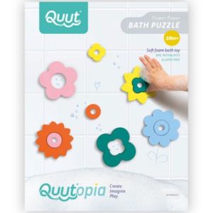 achetez Puzzle de bain fleur Flower Power Quut au meilleur prix en promo
