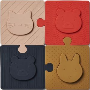 achetez Puzzle en silicone Bodil Classic multi mix Liewood au meilleur prix en promo