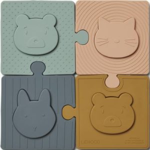 achetez Puzzle en silicone Bodil Multi mix (8 pièces) Liewood au meilleur prix en promo