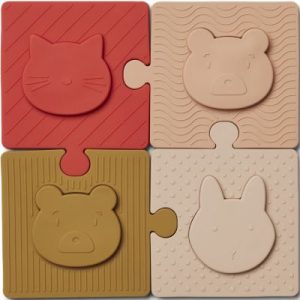 achetez Puzzle en silicone Bodil Rose multi mix (8 pièces) Liewood au meilleur prix en promo