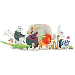 achetez Puzzle géant La parade des Animaux (36 pièces) Djeco au meilleur prix en promo