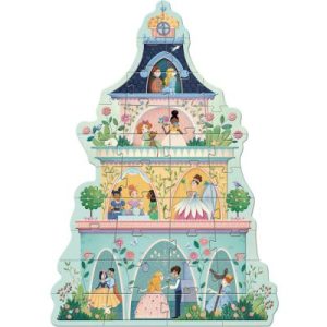 achetez Puzzle géant La tour des princesses (36 pièces) Djeco au meilleur prix en promo