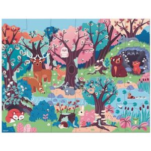 achetez Puzzle magique La forêt (24 pièces) Janod au meilleur prix en promo