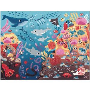 achetez Puzzle magique L'océan (24 pièces) Janod au meilleur prix en promo