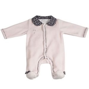 achetez Pyjama chaud Miss Fleur de Lune rose (1 mois) Sauthon au meilleur prix en promo