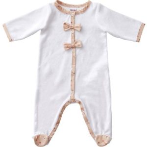 achetez Pyjama en velours Blooming Day (1 mois) BB & Co au meilleur prix en promo