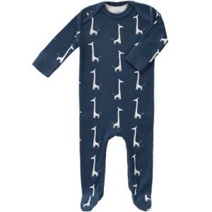 achetez Pyjama léger Girafe bleu indigo (0-3 mois) Fresk au meilleur prix en promo