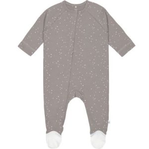 achetez Pyjama léger en coton bio Sprinkle taupe (3-6 mois) Lässig au meilleur prix en promo