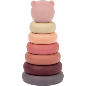 achetez Pyramide à empiler pastel ours rose Nattou au meilleur prix en promo