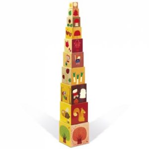 achetez Pyramide de cubes Les 4 saisons (10 pièces) Janod au meilleur prix en promo