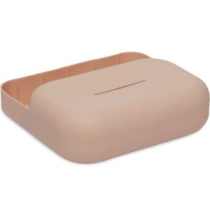achetez Range lingettes avec porte couches intégré Pale Pink Jollein au meilleur prix en promo
