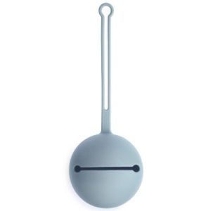 achetez Range sucette en silicone Powder blue Mushie au meilleur prix en promo