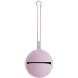 achetez Range sucette en silicone Soft lilac Mushie au meilleur prix en promo