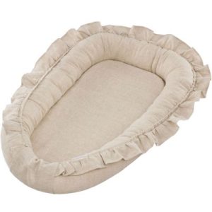 achetez Réducteur de lit à volants écru Pure nature Cotton&Sweets au meilleur prix en promo