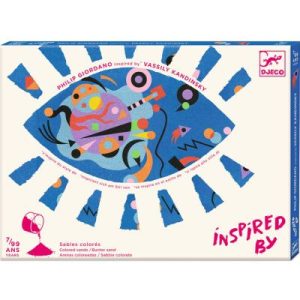 achetez Sables colorés Inspired by Vassily Kandinsky Djeco au meilleur prix en promo